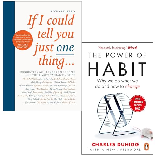 Atomic Habits By James Clear & If I Could Tell You Just One Thing By Richard Reed 2 Books Collection Set