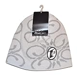 NBA Allen Iverson I3 The Answer White Knit Skull Cap Philadelphia 76ers Cuffless Beanie Hat