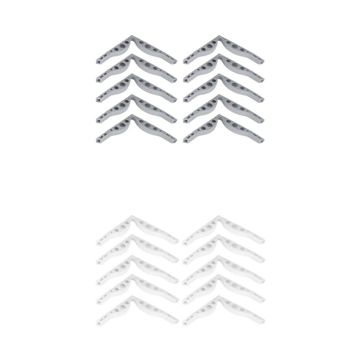 Merishopp 20pcs Anti-Fog Nose Bridge Pads Strip Seal Nose Prevent Fogging Gray+White | Clothing, Shoes & Accessories | Costumes, Reenactment, Theater | Accessories | Masks & Eye Masks-picture-44