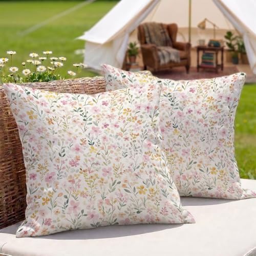 �N�b�V�����J�o�[�Ԗh�� ���O 2���Z�b�g 50x50 cm ���l�� ���ʈ�� ���� ���O�p �N�b�V���� �P�[�X ���� �O ���p �A�E�g�h�A �L�����v �x�����_ �� �e���X �\�t�@�[�p (�s���N) 3Z-209