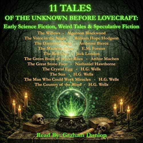 『11 Tales of the Unknown Before Lovecraft』のカバーアート