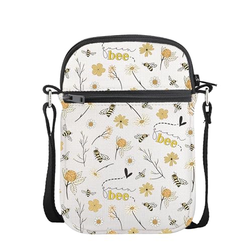 CMNIM Queeen Bee Gifts Always Be Your Own Queeenn Bee- Crown Crossbody Bag Boss Lady Crown A-pha Gifts Honey Bees Purse2