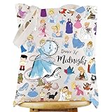 WZMPA Magical Princess Tote Bag Cartoon Rat Fans Gifts Dance Until Midnight Scullery Maid Shoulder Bag Fairy Tales Merch (Dance Midnight-T)