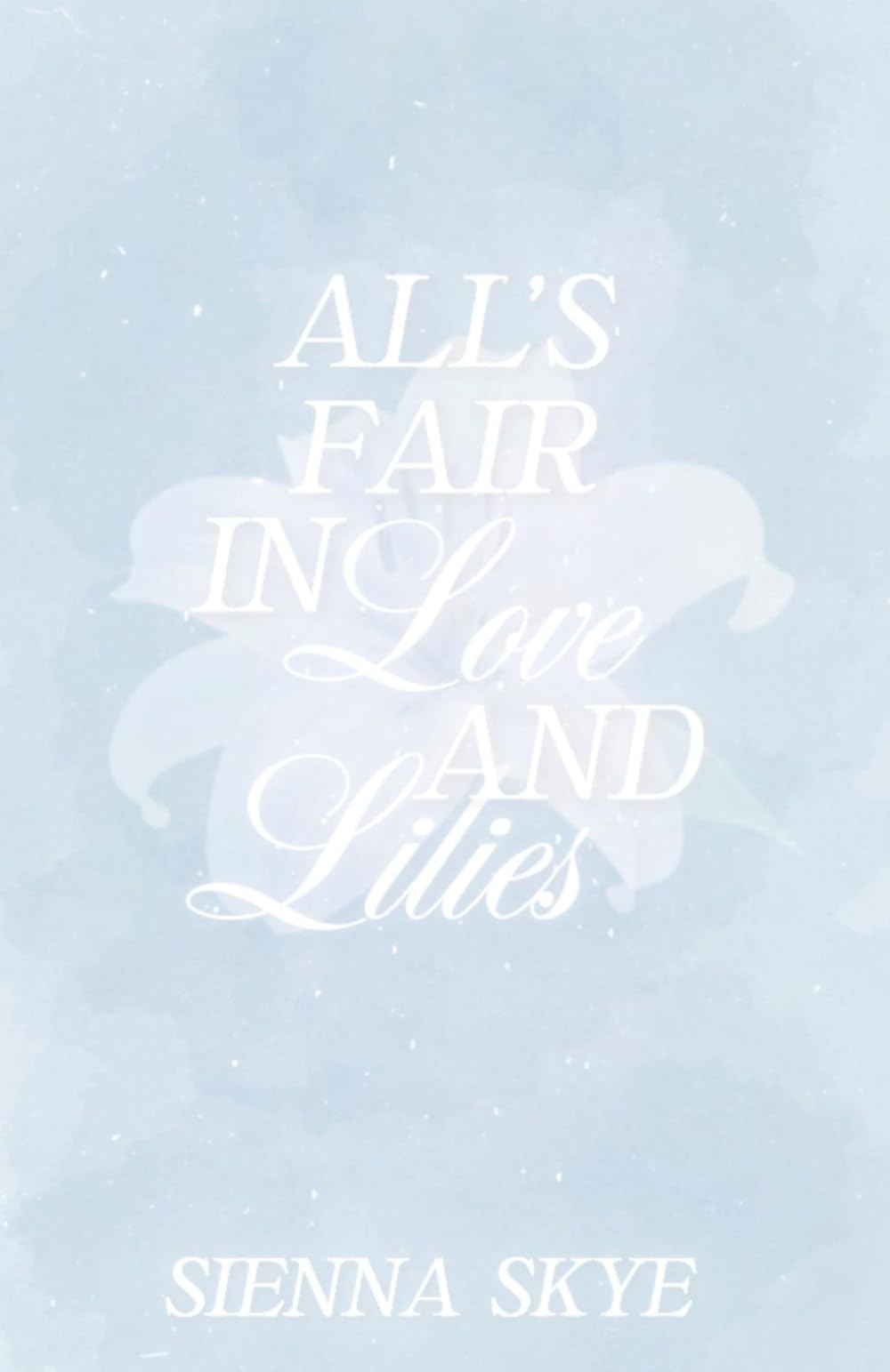 All's fair in love and lilies