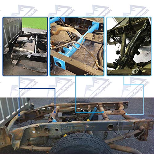 Mountainpeak Rear Fuel Tank Support Crossmember Fit for 1999-2006 Chevy Silverado and GMC Sierra 1500 2500 2500HD - Thumbnail 5