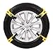 Produktbild DDDD store Universal Schneekette, Rutschfeste GM-Reifen Anti-Skikette Reifenkette Schneekette Schneekette Autokette, SUV, Auto, LKW, Schnee, Straße, Autosicherheitsschlamm im Freien Off-Road-Reifen