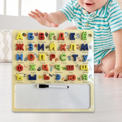 Juego de rompecabezas del alfabeto interactivo ideal para regalo de cumpleaños infantil 7