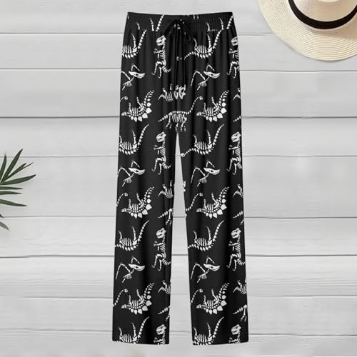 Pantalon extensible doux à taille haute et coupe ample fluide - 2