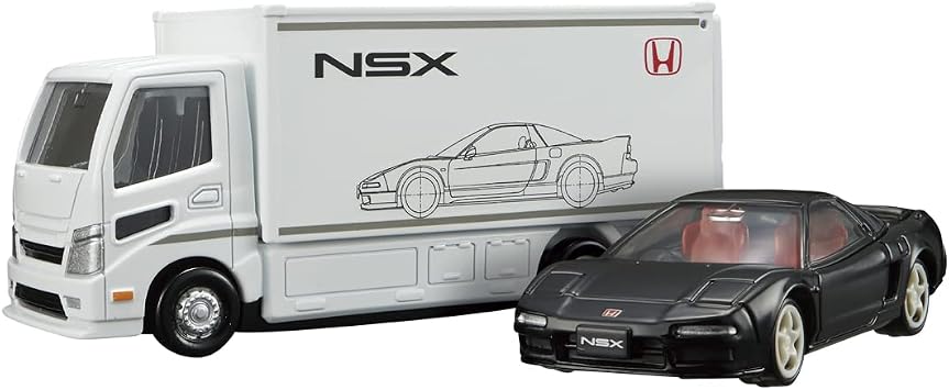 Takara Tomy Tomica Premium Tomica Transporter Honda NSX Type R Mini Car, Car, Toy for Ages 6 and Up, Boxed, Toy Safety Standards Compliant, ST Mark Certified, TOMICA TAKARA TOMY