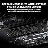 Photo of the Corsair MP700 Elite 1TB PCIe 5.0 x4 NVMe M.2 SSD - Included Aluminum Heatsink