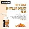STAY ALIVE Boswellia Serrata Extract Capsules 1000mg with AKBA and 65% Boswellic Acid, 12:1 Resin Extract Powder, 120 Count for 2-Month Supply, Non-GMO and Gluten-Free Boswellia Supplement