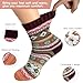 FYC Winter Womens Socks Wool Warm Thick Knit Cozy Crew Casual Vintage Soft Socks for Women Christmas Gifts Sock 5 Pairs