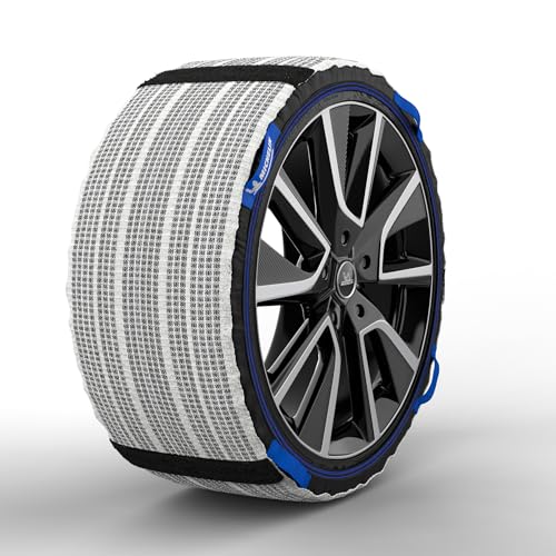 MICHELIN SOS GRIP XTREM 3D Chaussettes à Neige Haute Performance_X2_ Motricité et Adhérence 3D Exceptionnels sur Neige et Verglas - Durabilité Supérieure - Compatible Véhicules Électriques