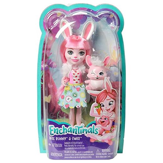 Poupée Enchantimals | Wonderwood | Bree | Lapin