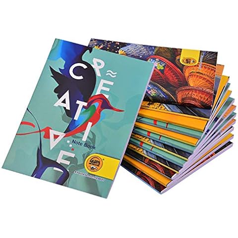 Glory Kingsize Horizontal Ruled Notebook 160Pages - Pack of 12 Cover