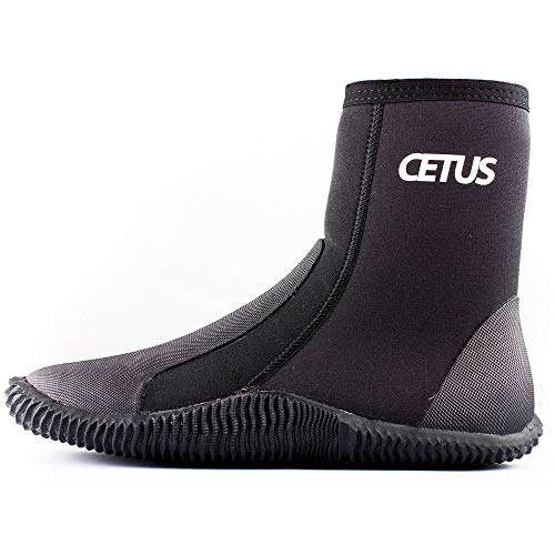 Bota de Mergulho de Neoprene 3mm Cetus Longa - 35
