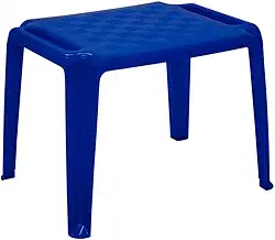 Mesa Plástica Monobloco Infantil Dona Chica, Tramontina, Azul