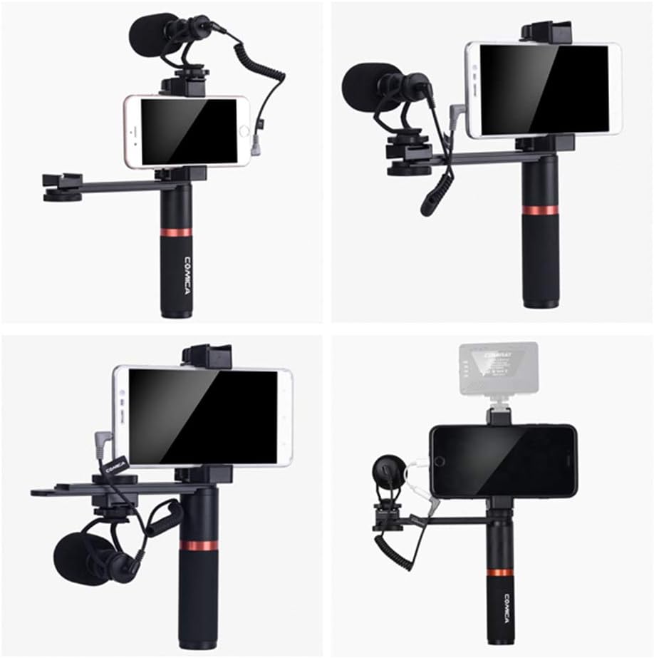 Exclusive Discount 90% Price Comica CVM-VM10-K4 Smartphone Video Microphone Kit with Grip Handle, Cardioid Video Shotgun Microphone,Vlogging Recording Kit for iPhone X,XR,XS,11 Pro,12,Samsung Huawei Android Smartphones etc. New Deal Comica CVM-VM10-K4 Smartphone Video Microphone Kit with Grip Handle, Cardioid Video Shotgun Microphone,Vlogging Recording Kit for iPhone X,XR,XS,11 Pro,12,Samsung Huawei Android Smartphones etc.