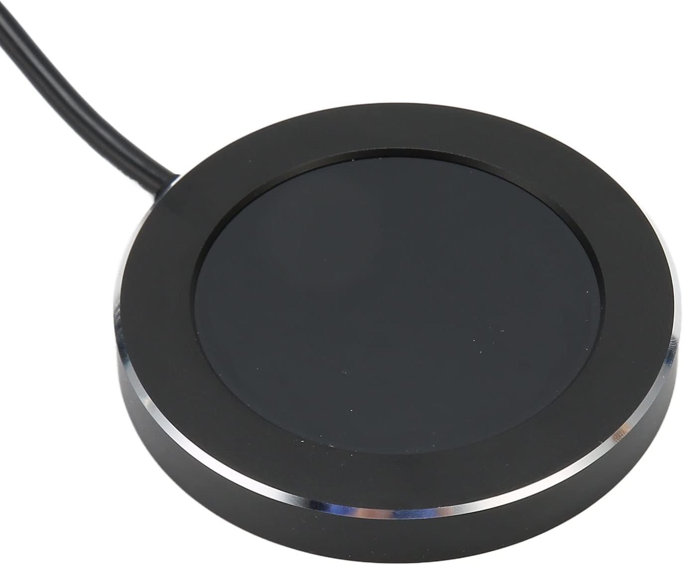 Liquid CPU Cooler LCD Display, 2.1 Inch IPS Liquid Cooler Screen, 360° Rotation Water Cooler Screen, Infinitely Dimmable Aluminum Alloy Computer CPU Monitor for Desktop Chassis