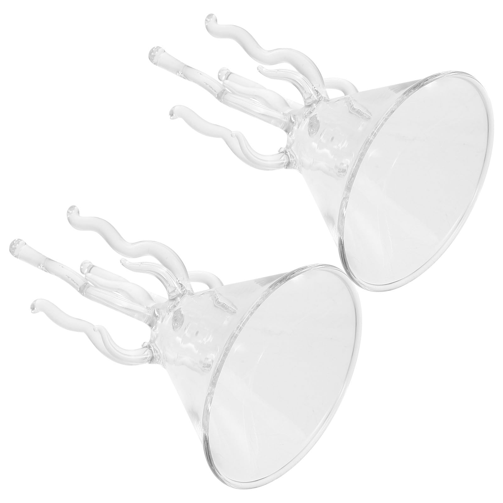 Gobelets à cocktail méduse créatifs, le lot de 2 verres à vin pour offrir ou fêter