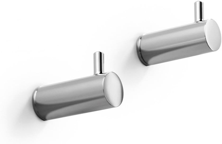 Picola 5258 Bathroom Hooks in Polished Chrome