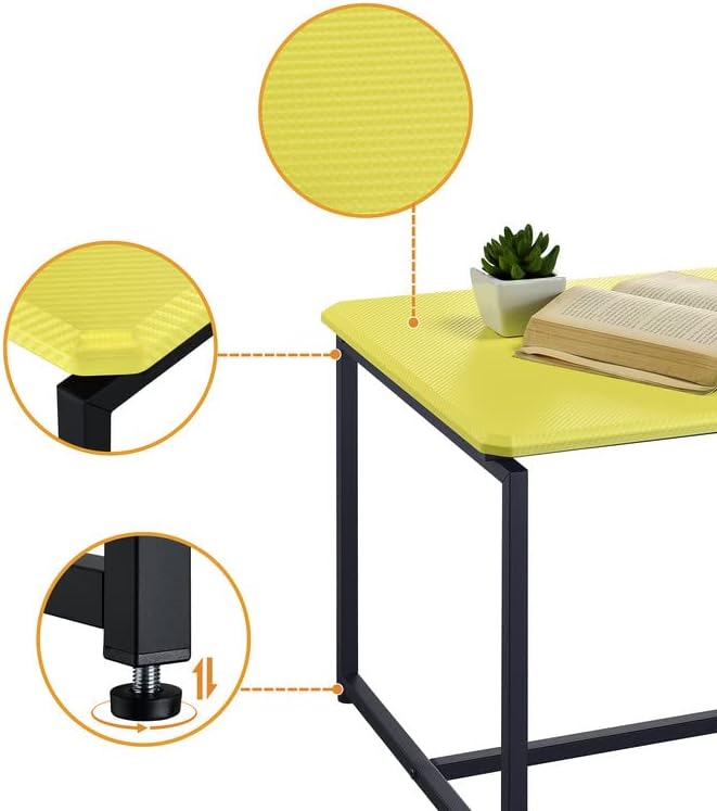 Miniatura 6 de Lilola Home GT - Juego de mesa auxiliar y mesa auxiliar de fibra de carbono de 3 piezas