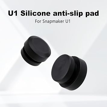 Snapmaker U1ノズル用ノズルブラシ ワイパーシリコンブラシ ホットベッドマウントスクラバークリーニングツール ホットエンド3Dプリンター用 4個キット