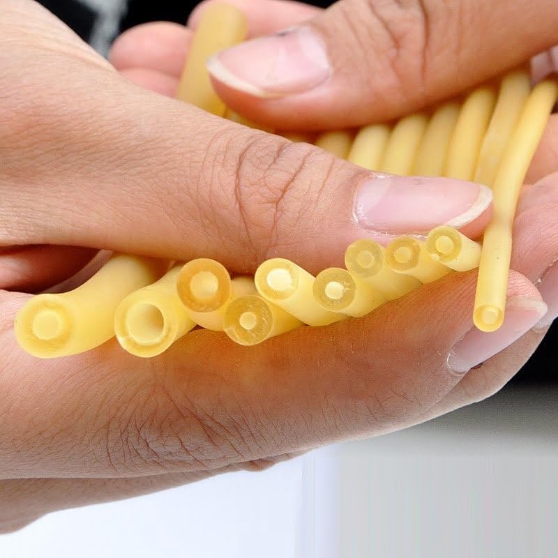 1 Meter Slingshot Latex Round Rubber Tube Band 1745/2040/2050/3060/3070/6090 for Catapult Tool (2040 Latex 1METER Round Rubber Tube)