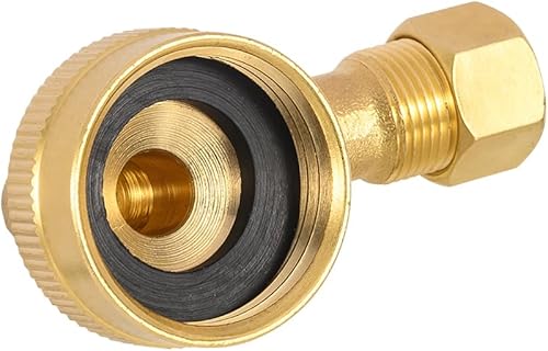 Miniatura 6 de EFIELD Lavavajillas Codo Giratorio Colocación de Latón, 38" OD Compresión x 34" Hembra FHT Conexiones de manguera (1), (DW018)