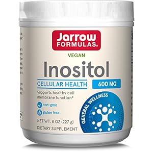 Jarrow Formulas Inositol – 8 oz Powder – Liver Support – Useful for Nerve Functioning & Fat Metabolism – 378 Servings