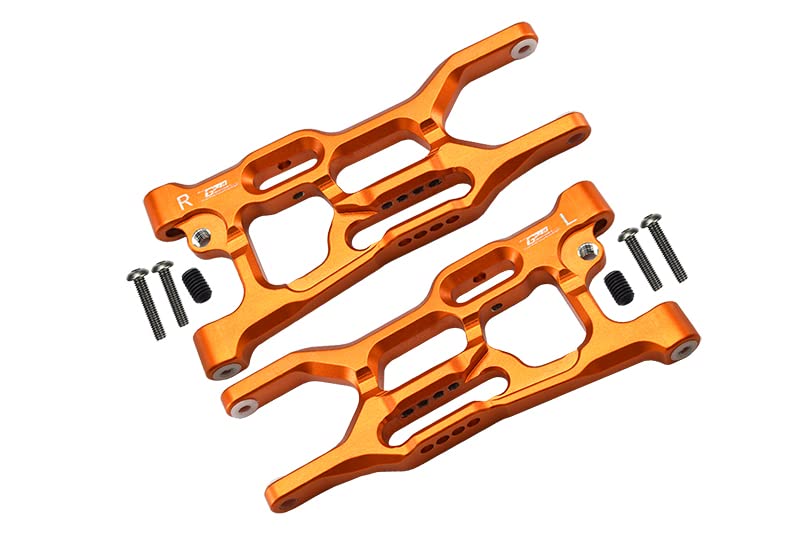 Bras arrière GPM Losi 1/10 Lasernut U4 Tenacity LOS03028 upgrade orange