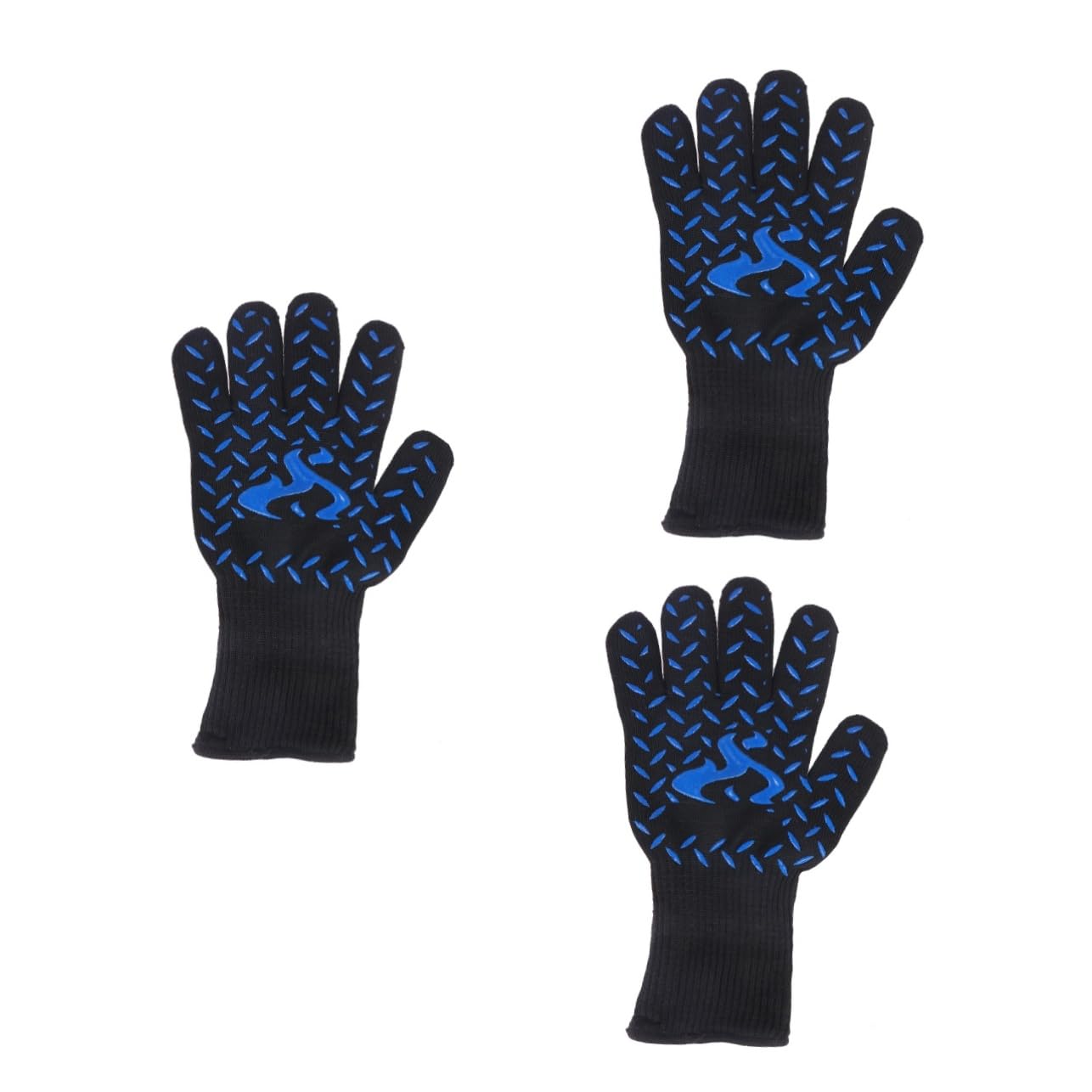 LIFKOME 3pièces De Cuisine Isolant Thermique Mitaine De Four Antidérapante La Chaleur pour Cuisson - Et Four Motif pour Pâtisserie Et Barbecue