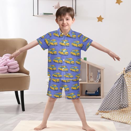 Image of Boccsty Ice Cream Drip Boy Summer Shorts Sets Hawaiian Toddler Boys T-Shirt & Pants 2 Pcs 3T-10T