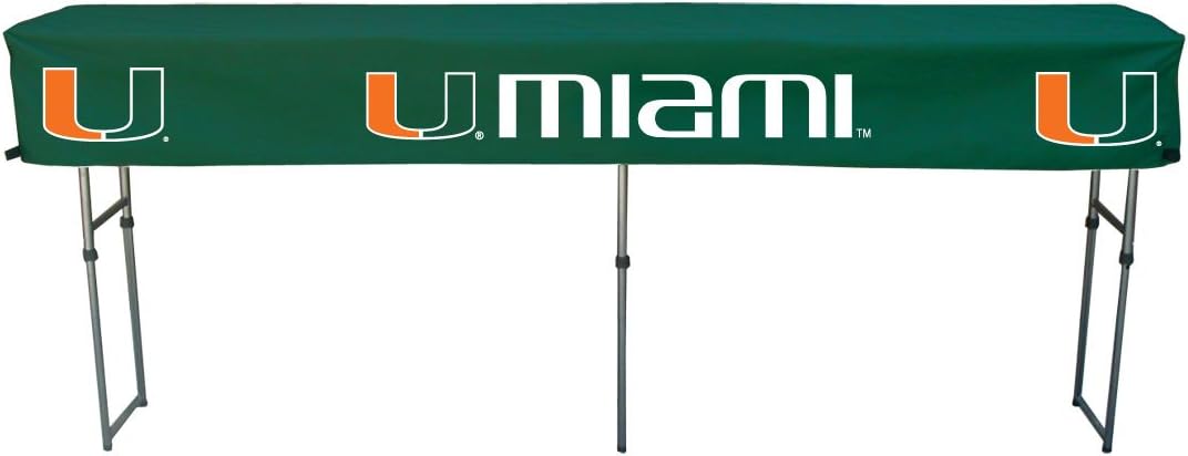Rivalry NCAA Canopy Table Cover NCAA Team: Miami