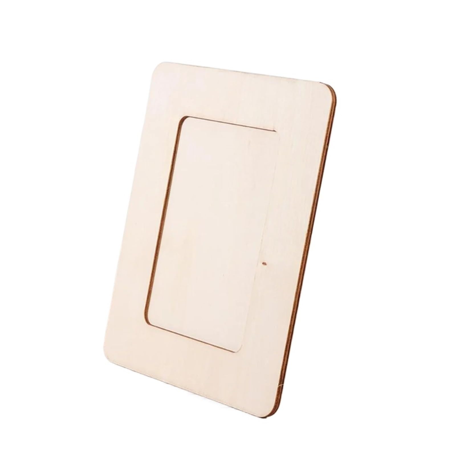 4 Pcs,Project Frames Painting Photo Wooden Blank Unfinished Picture for Wall & Tabletop Display