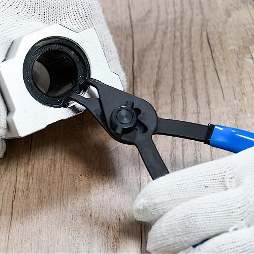 Image of SMOTIVEPRO 12 Piece Versatile Retaining Snap Ring Pliers set,Heavy Duty Fixed Tip Combination Internal /External Snap-ring Pliers for 0.038in 0.047in 0.070in 0.090in