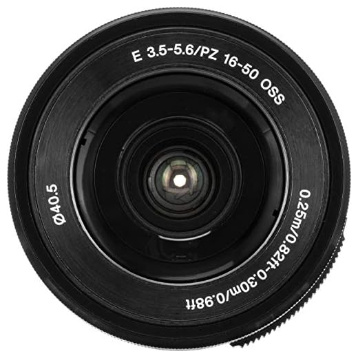 Sony E PZ 16-50mm Lens with Starter Kit