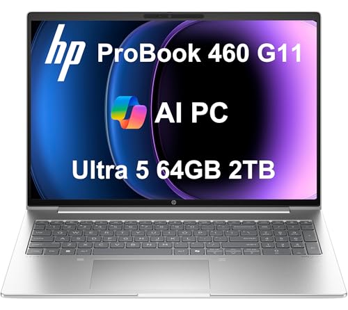 HP ProBook 460 G11 rWlXm[gp\R (16C` FHD+ A`OAAIntel Core Ultra 5 125U (> i7-1355U)A64GB DDR5 RAMA2TB SSD)wAobNCgtA1080pEF