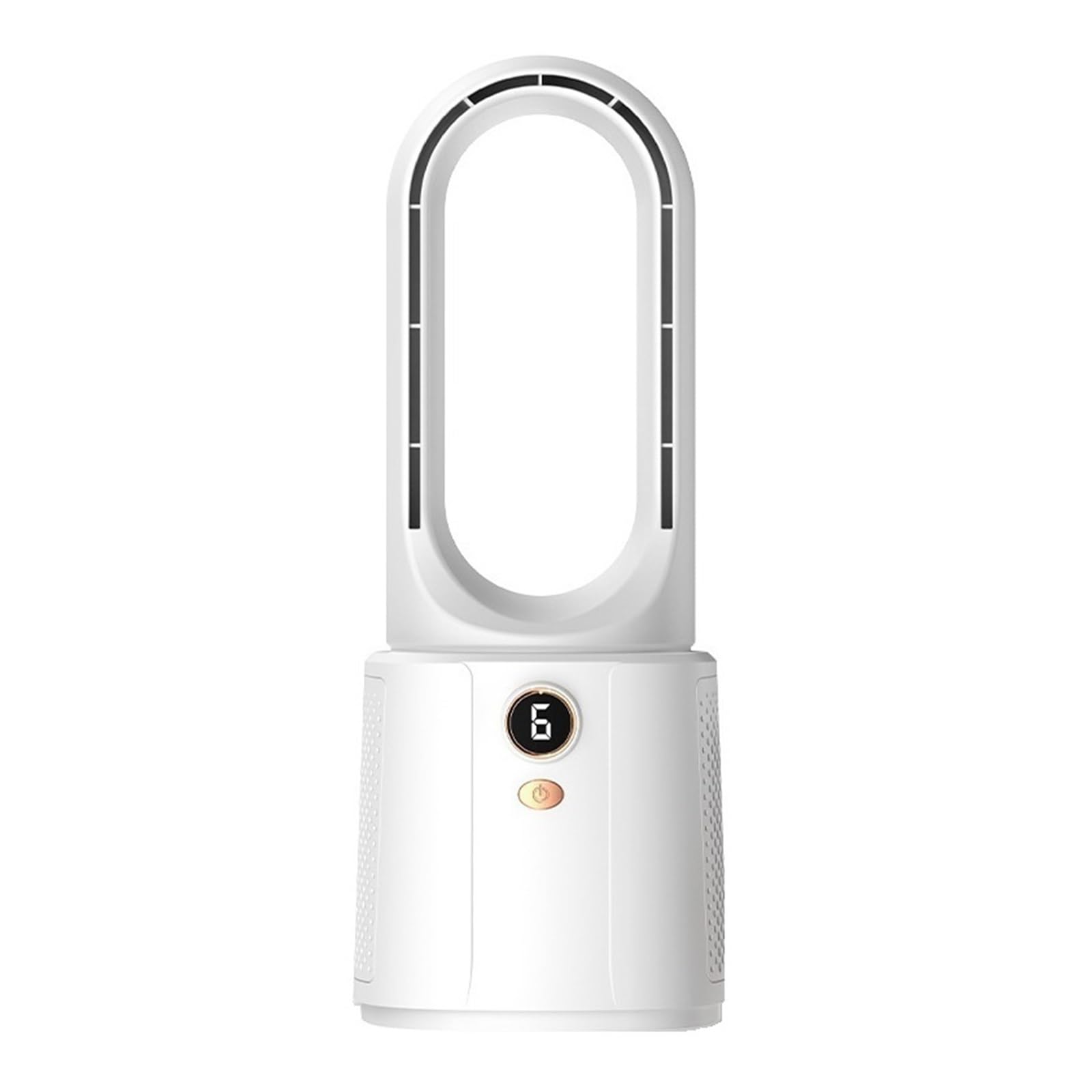 Wentylator wieżowy bezłopatkowy, Bezłopatkowy wentylator nawilżacz USB lampka nocna wyciszenie przenośny(Standard Model)