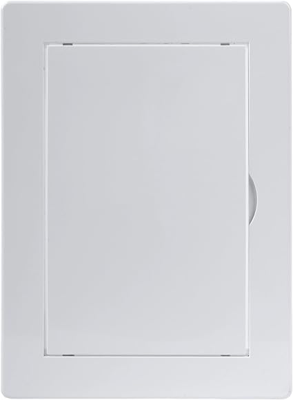 Awenta 6x6 Inch ABS Plastic Access Panel For Drywall - White Utility Service Hatch For Plumbing, Electrical, HVAC - View #2