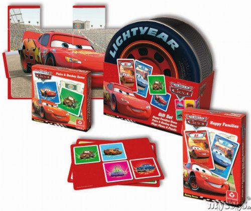 Preisvergleich Produktbild Ass Altenburger Spielkarten 79211 - Cars Geschenkset