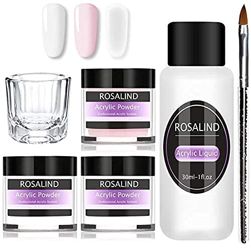 AIJIMEI Acrylic Nail Kit Acrylic Nail Acrylic Powder Acrylic Nail Kit for Beginners Acrylic Nail Art Kit Acrylic Nail Supplies Acrylic Nails Acrylic Liquid Monomer Acrylic Liquid Acrylic Nail Art Set