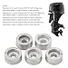 Stylebest 5 Pack Round Zinc Anode Block, Oxidation Resistant, 55321 87J01 Replacement for Suzuki 4T Outboard Motor - Marine Boat Protection Accessory, Stylebest3v5yneridp