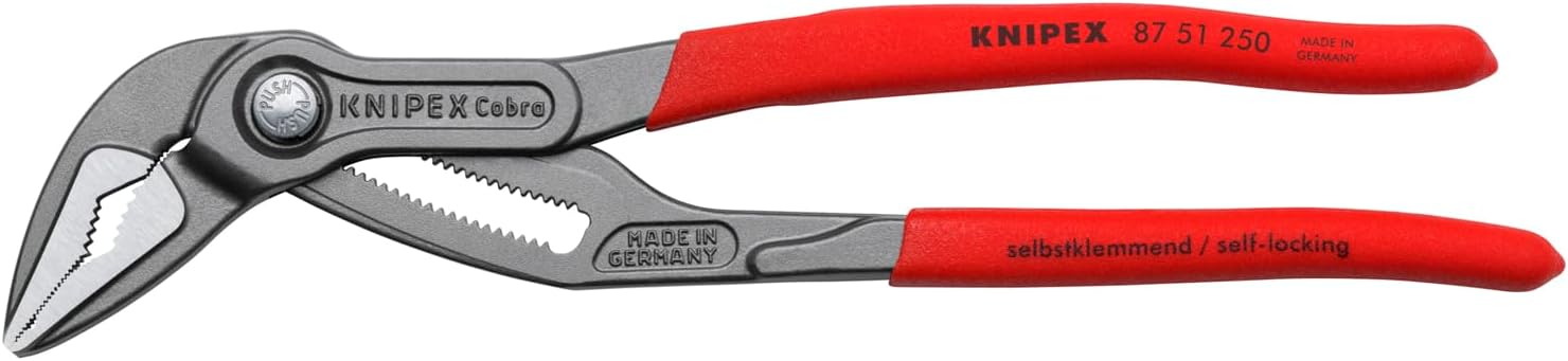 Tools 87 51 250 Cobra ES Extra-Slim Pump Pliers, 10-Inch
