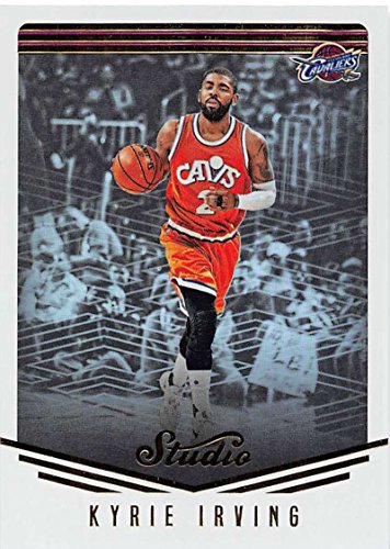 2016-17 Panini Studio Basketball #3 Kyrie Irving Cleveland Cavaliers Official NBA Trading Card