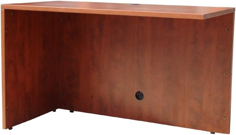 Boss Office Products N180-M Reception Return Shell in Mahogany