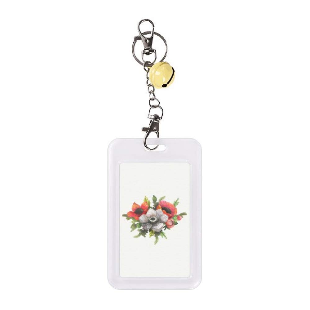 Protector de tarjeta de crédito floral amarillo contra rayaduras 5