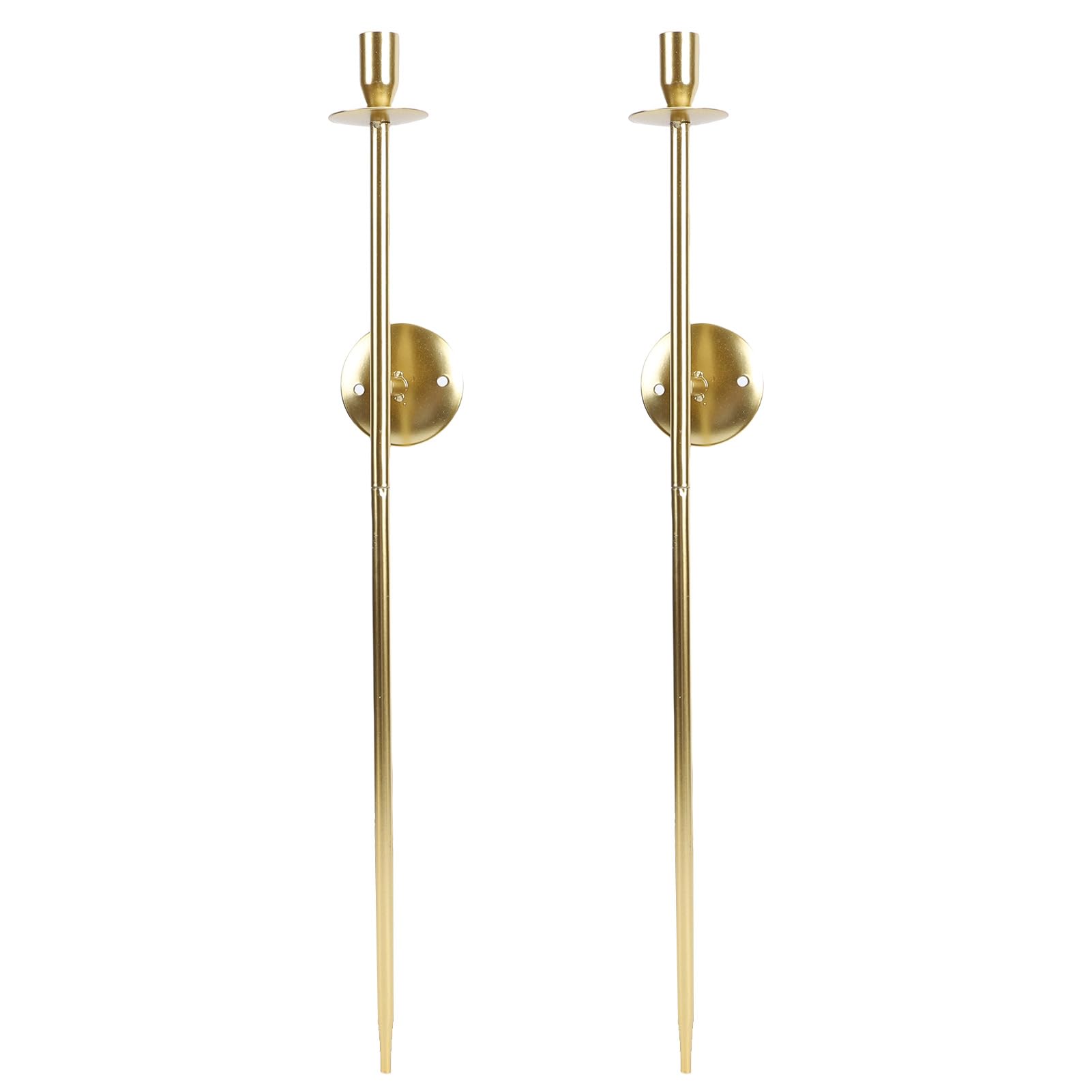 Candelabros de pared SIXRUN dorados para crear un ambiente acogedor en tu comedor