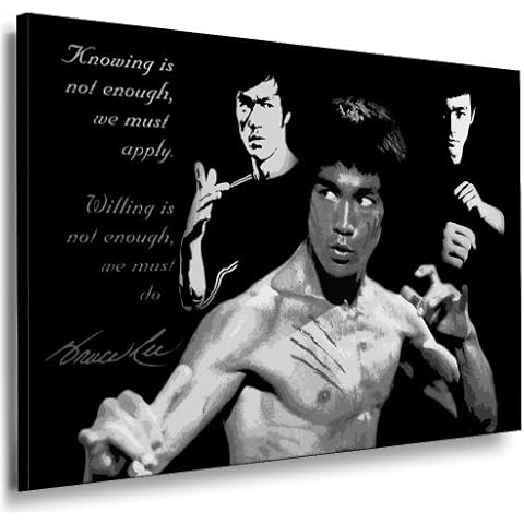 Image murale Bruce Lee fotoleinwand24 Cover