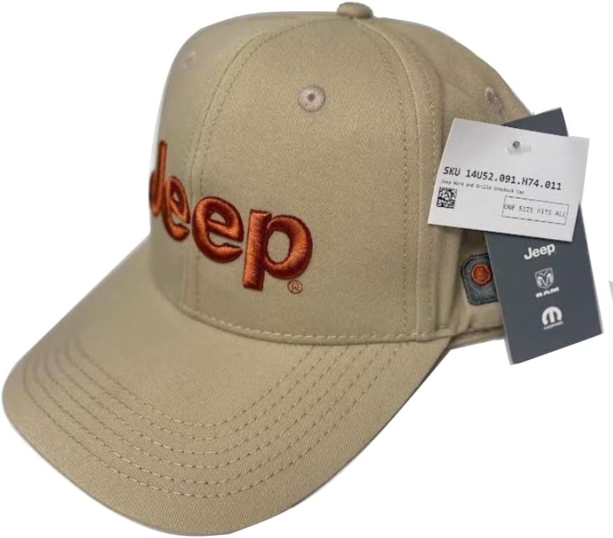 FCA Jeep 3D Logo Snapback Cap